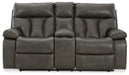 Willamen Reclining Loveseat with Console image