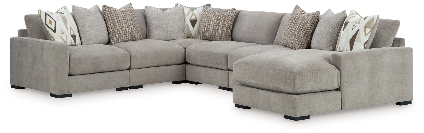 Aslan Court Sectional with Chaise