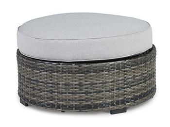 Harbor Court Ottoman with Cushion