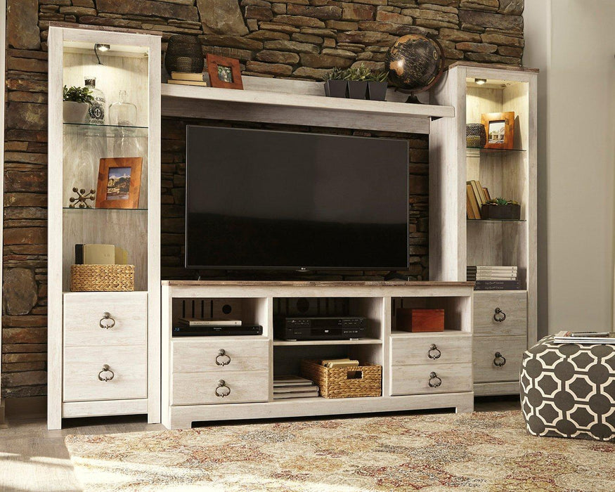 Willowton 4-Piece Entertainment Center