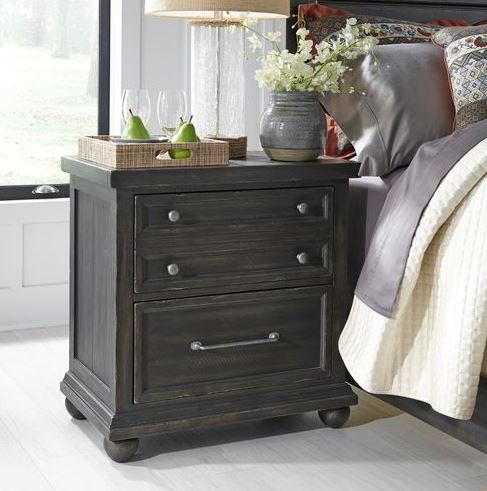 Harvest Home Nightstand with Charging